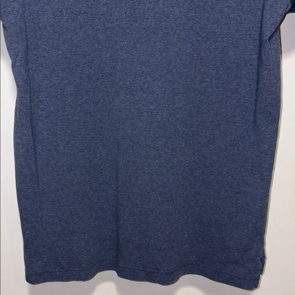 Levi's Men's Short Sleeve Navy and Black Tee